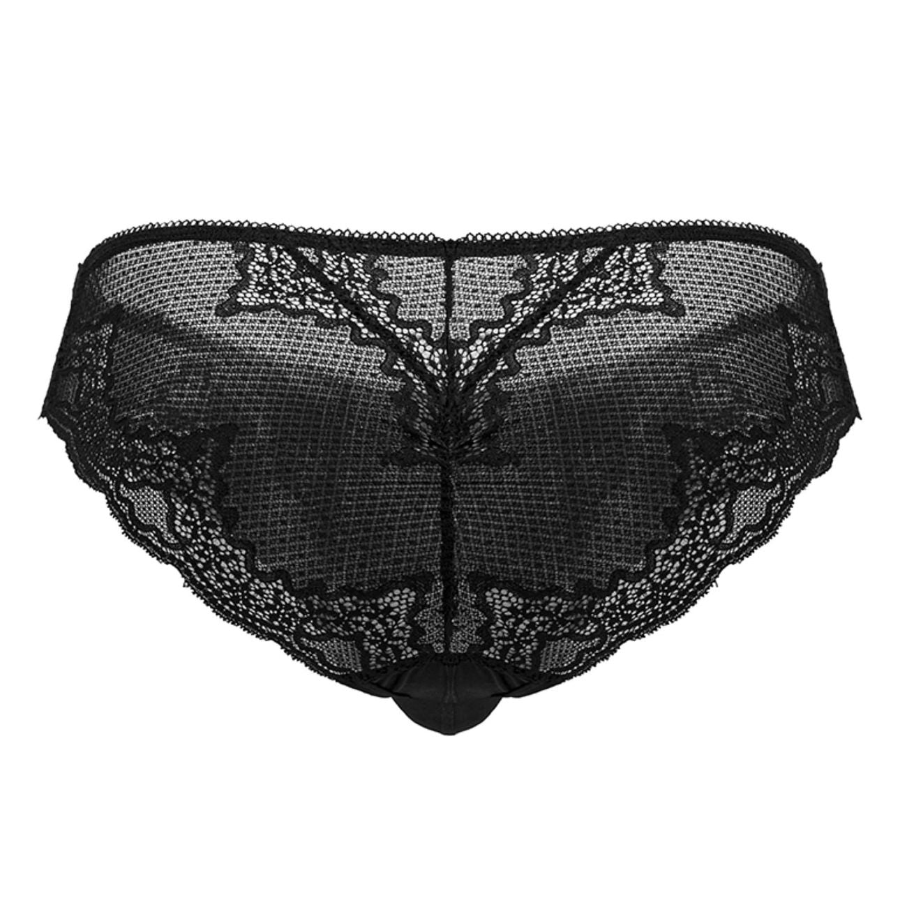 CandyMan 99769 Lace Briefs Color Black