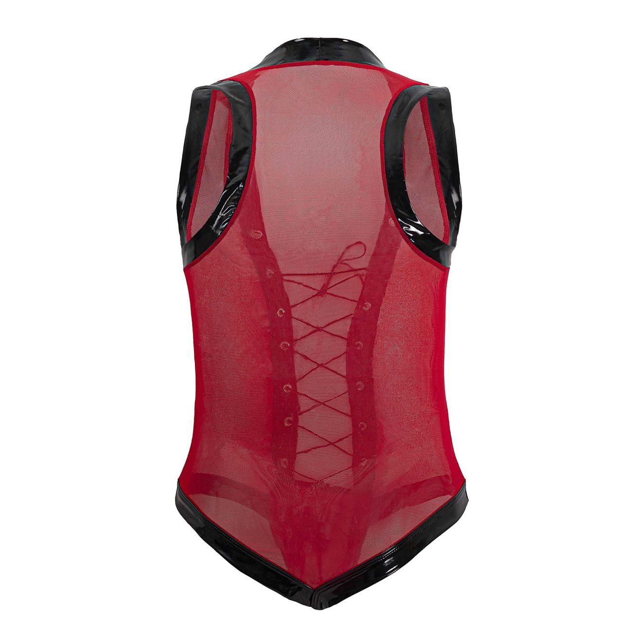 CandyMan 99774 Gladiator-Bodysuit, Farbe Rot