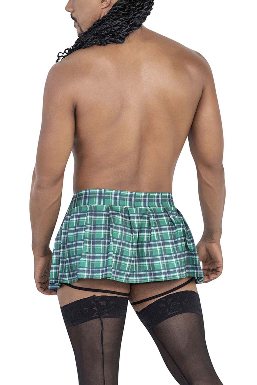 CandyMan 99799 Garter Outfit Color Green