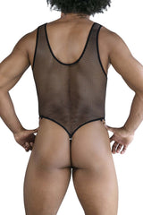 CandyMan 99858 Fishnet Bodysuit Color Black