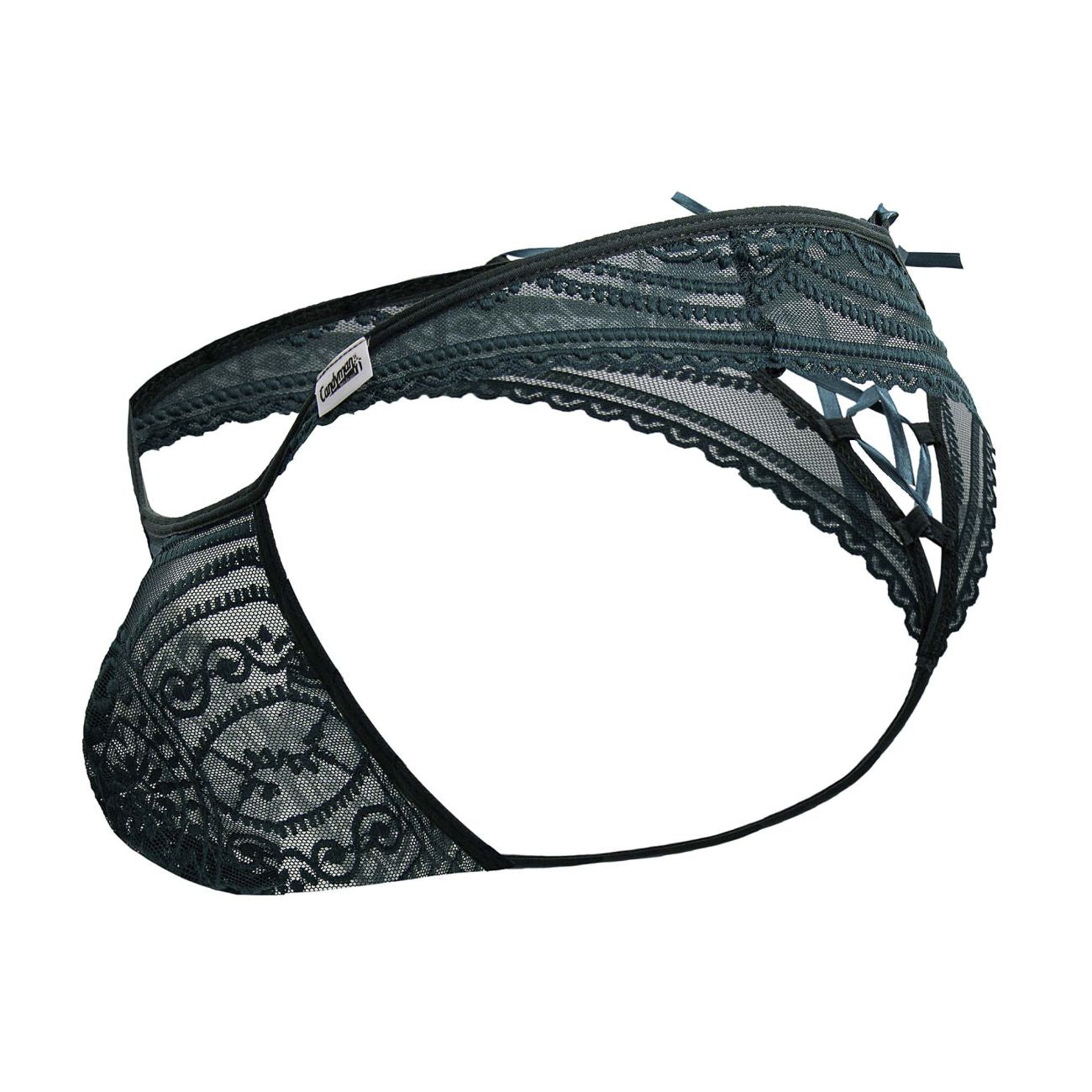 String en dentelle CandyMan 99861, couleur verte