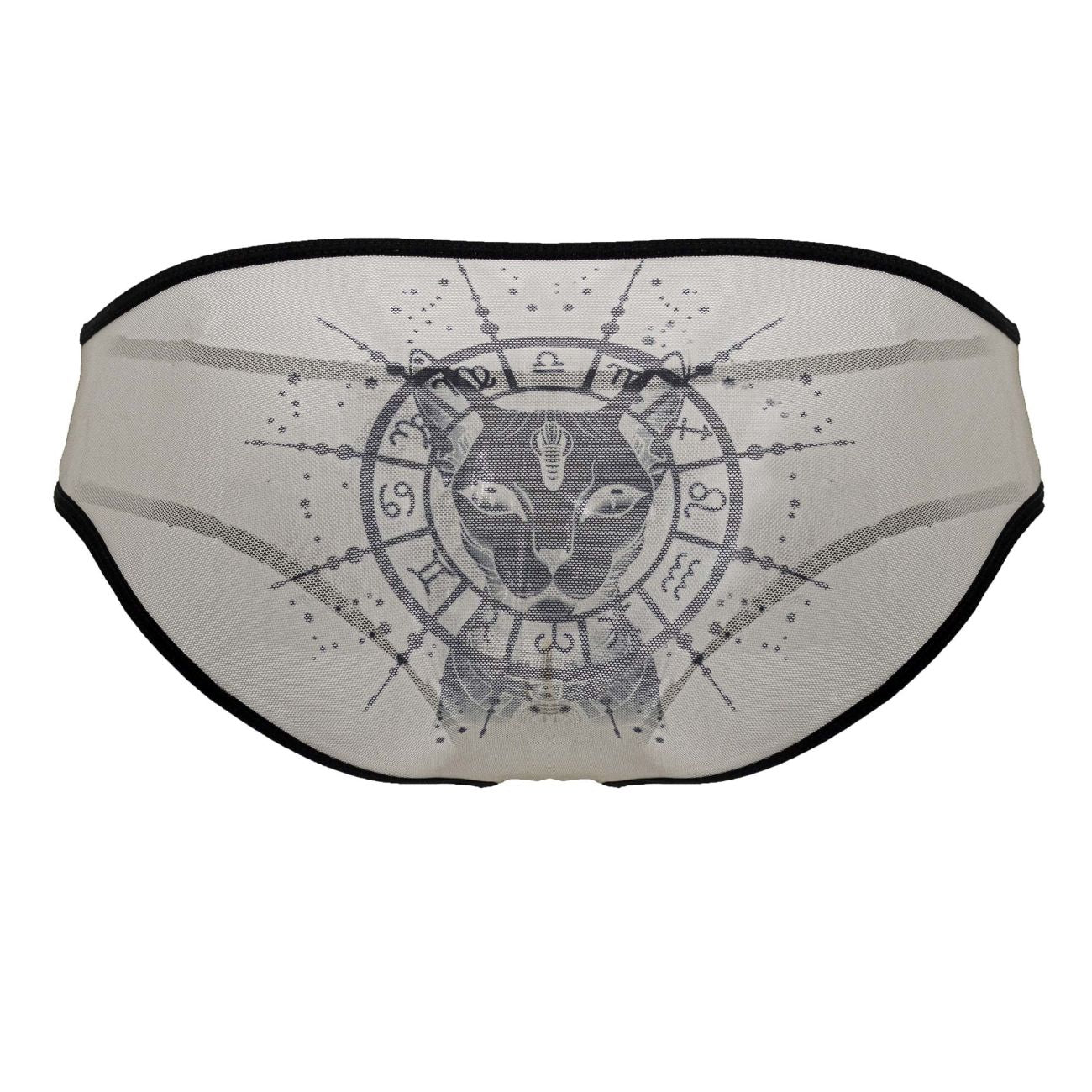 CandyMan 99871 Ägyptische Slips, Farbe Nude-Schwarz