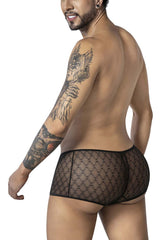 CandyMan 99896 Geometric Mesh Trunks Color Black