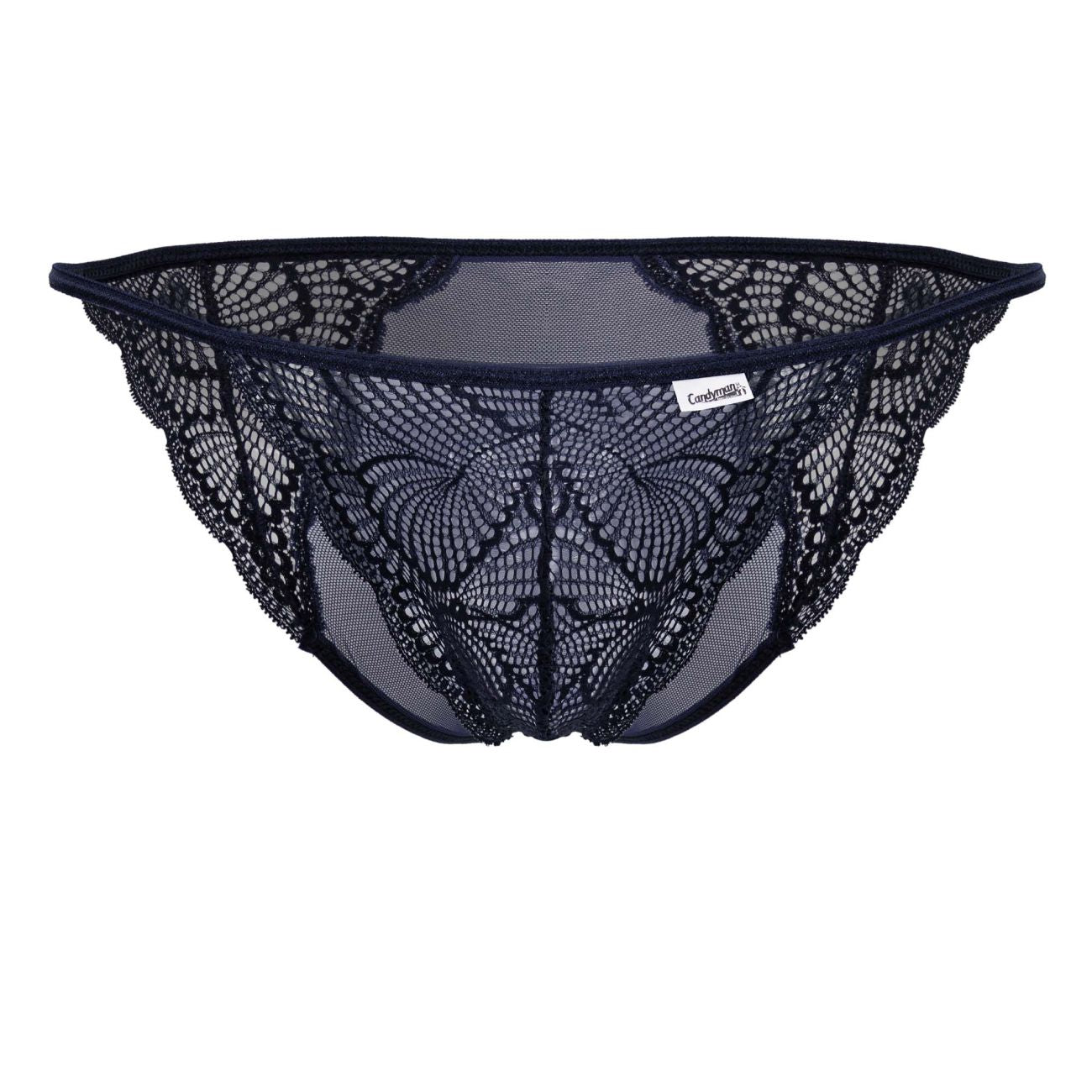 CandyMan 99914 Lace Briefs Color Navy