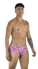 Pink pineapple-patterned candyMan 99922 printed men’s briefs made from soft breathable fabric