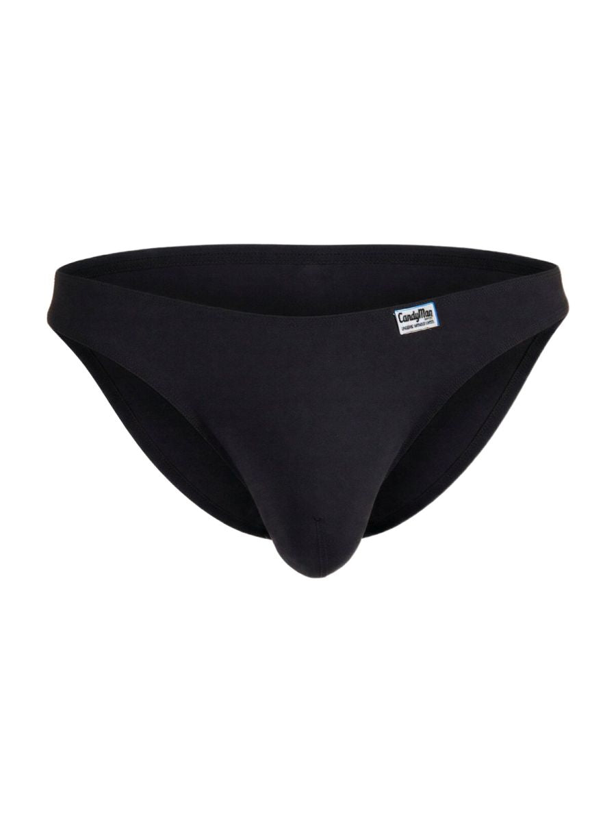 Black candyman 99928 bikini briefs with smooth form-fitting design ideal for comfortable everyday wear