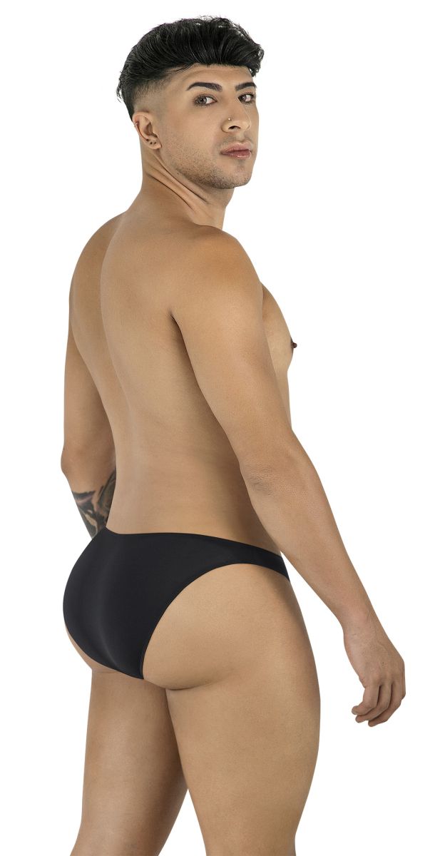 Black briefs candyMan 99928 bikini with smooth form-fitting design for comfortable everyday wear