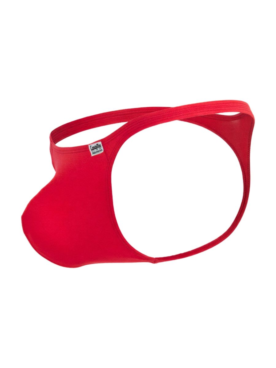 CandyMan 99930 red men’s thong with form-fitting cutout design and elastic waistband for comfortable wear