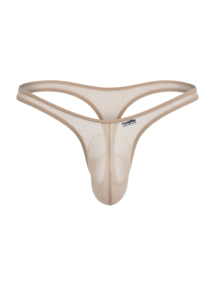 CandyMan 99954 Thongs Color Beige Mesh