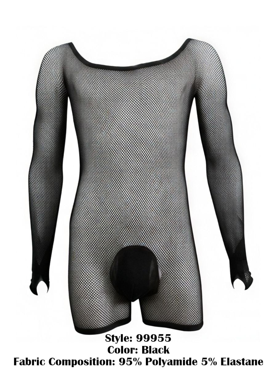 CandyMan 99955 Bodysuit Color Black