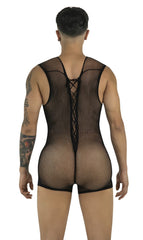 CandyMan 99956 Bodysuit Color Black