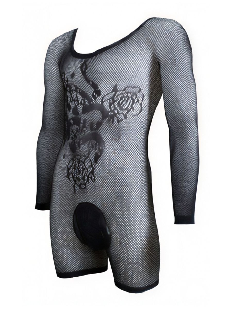 CandyMan 99959 Bodysuit Color Black