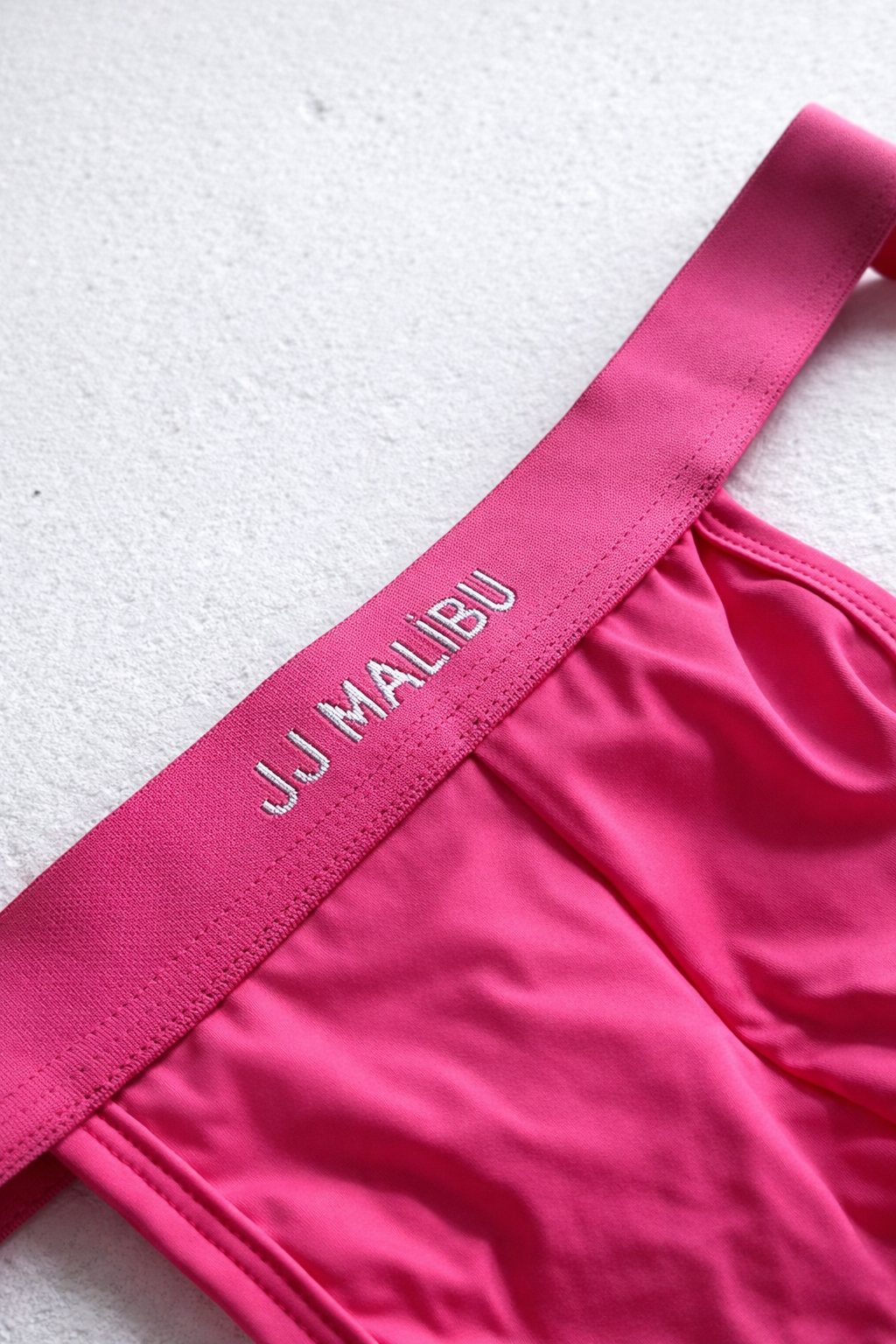 JJ Malibu Men's Host-or-Travel Adjustable Jock Thong - Hot Pink