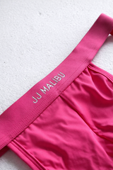 JJ Malibu Men's Host-or-Travel Adjustable Jock Thong - Hot Pink