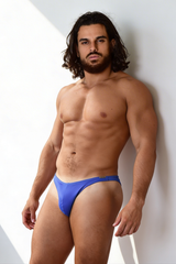 JJ Malibu Men's Classic Scrunch-Butt Swim Briefs - Royal Blue