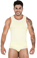 Clever 1510 Tethis Tank Top Color Yellow