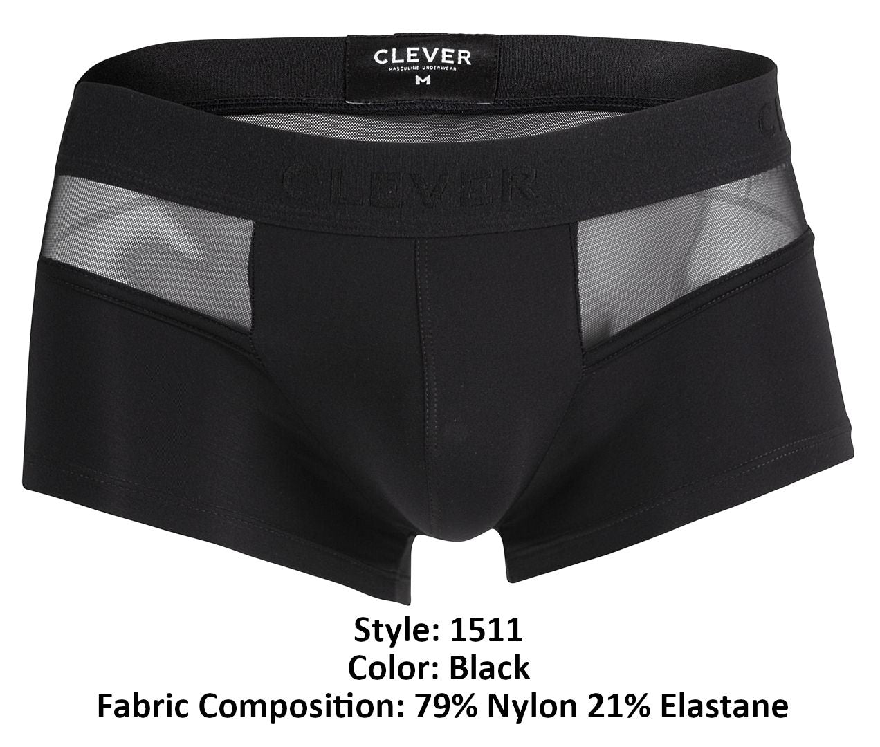 Clever 1511 Caspian Trunks Couleur Noir