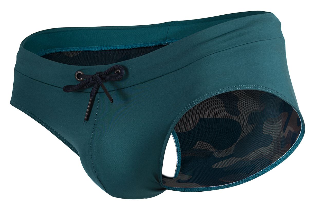 Clever 1514 Acqua Swim Briefs Color Green