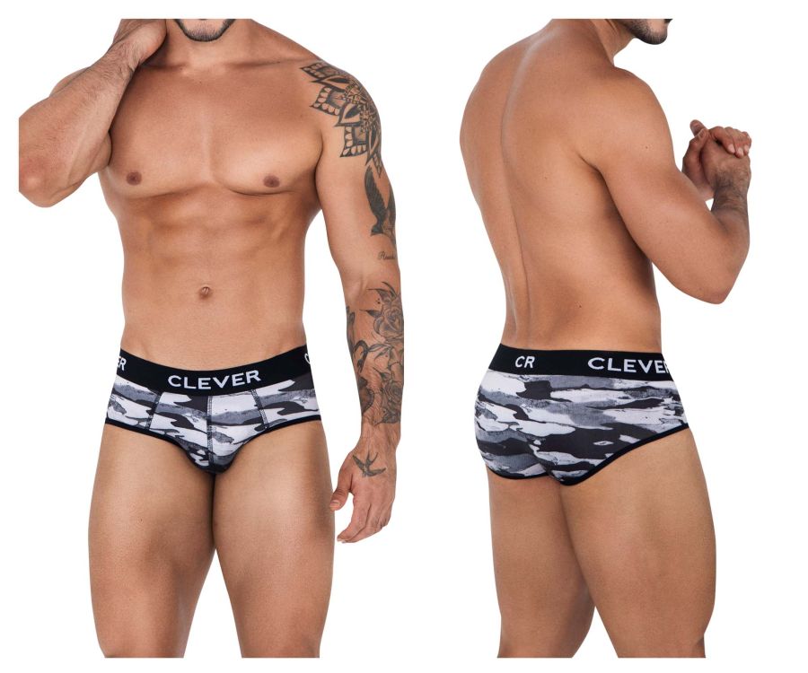 Clever 1523 Navigate Briefs Color Gray