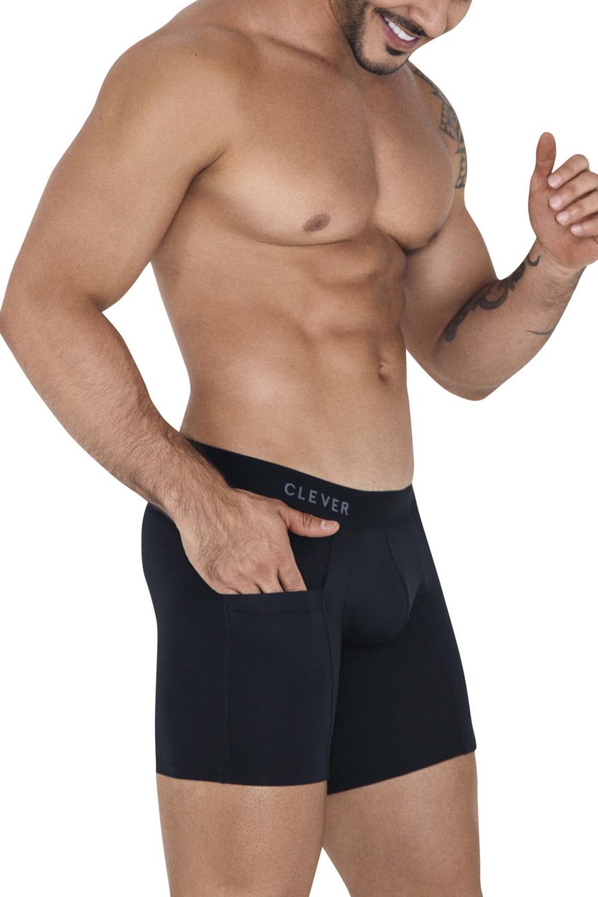 Clever 1528 Arctic Boxershorts Farbe Schwarz