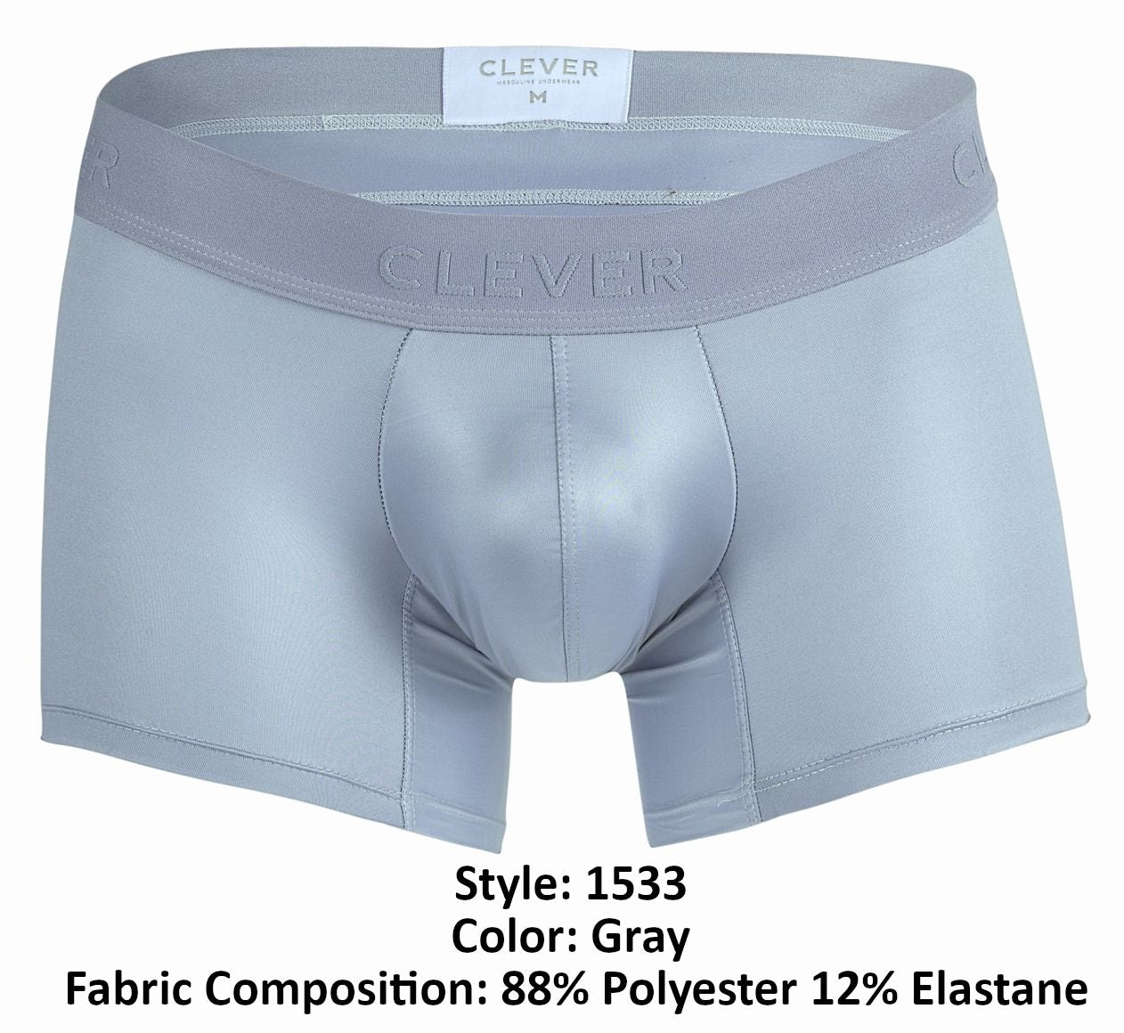 Clever 1533 Kraken Trunks Couleur Gris