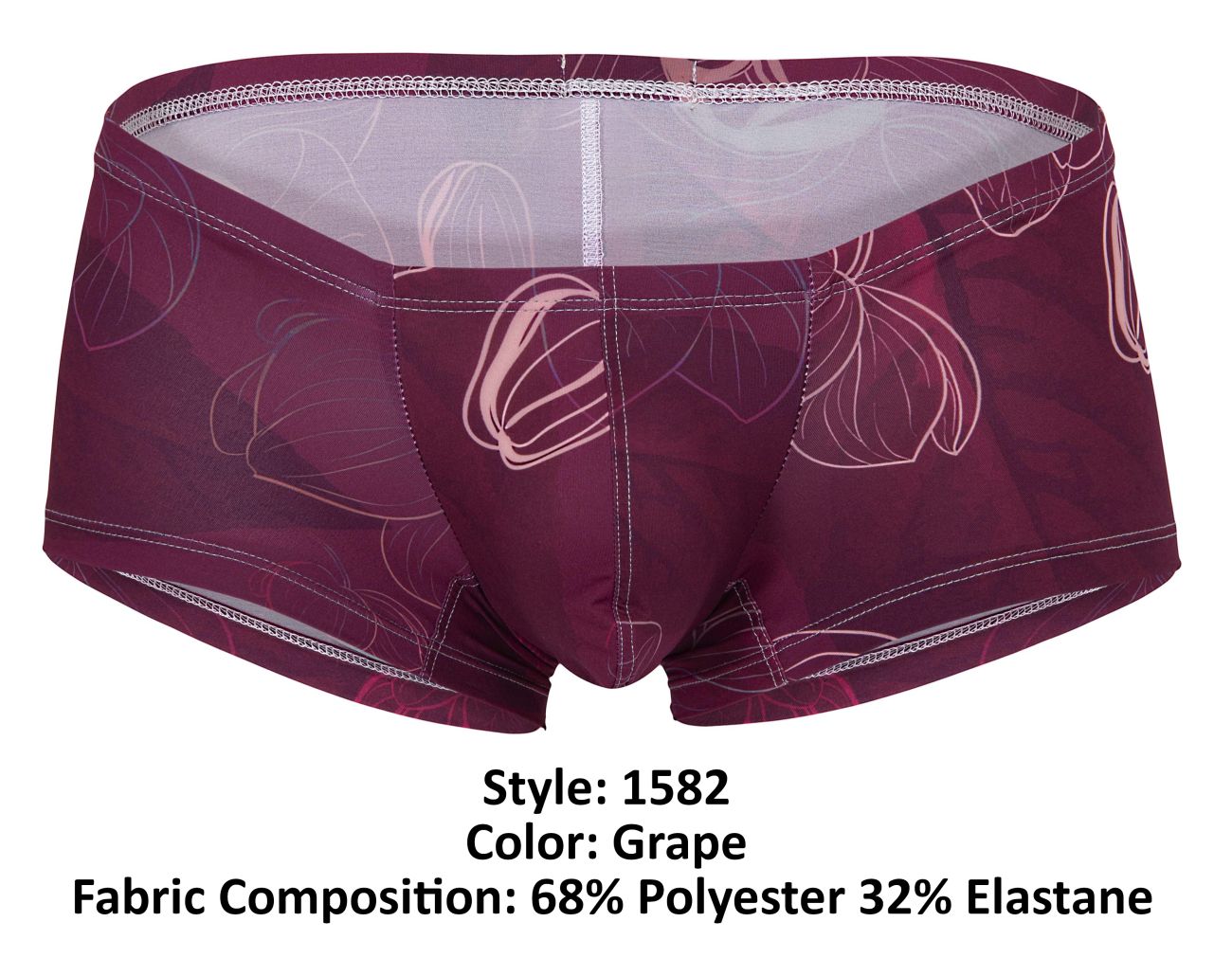 Clever 1582 Ramo Trunks Couleur Raisin