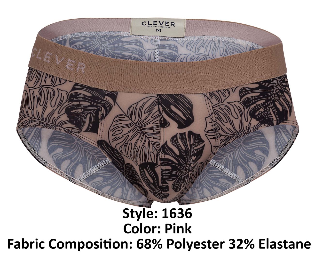 Clever 1636 Pacif Briefs Color Pink