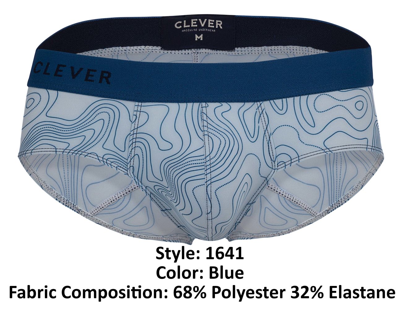 Slip Emphatic Clever 1641 Couleur Bleu