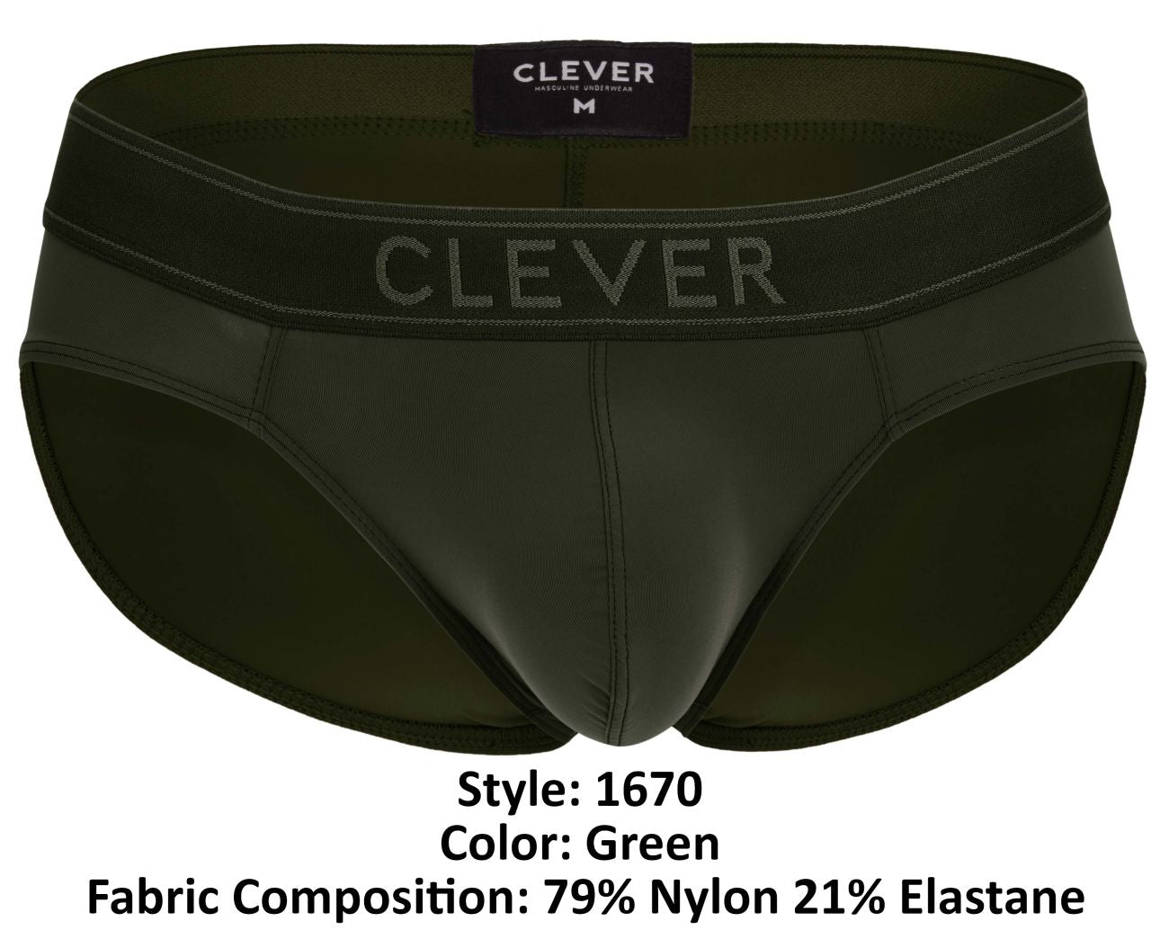 Clever 1670 Britanica Briefs Color Green