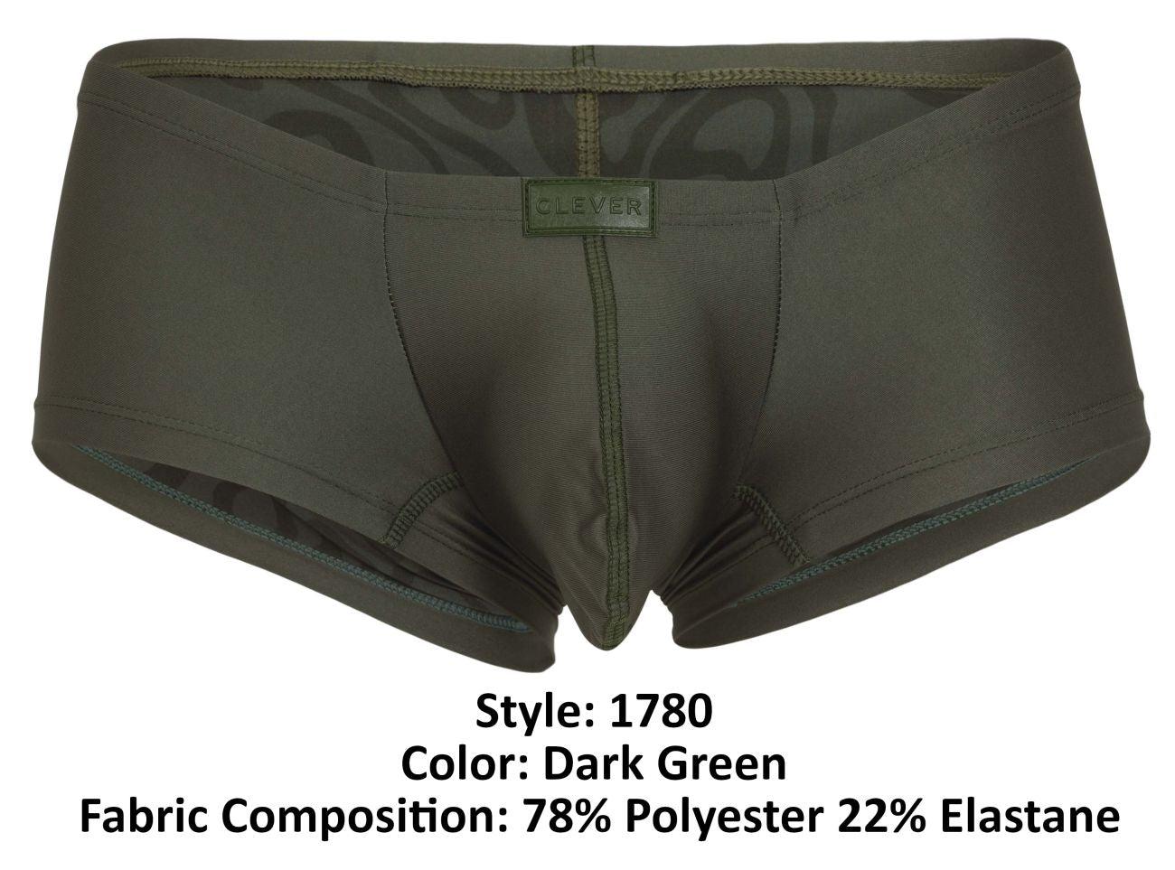 Clever 1780 Maya Badehose Farbe Dunkelgrün