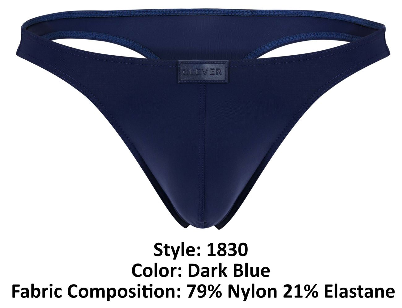 Clever 1830 Desirable Thongs Color Dark Blue