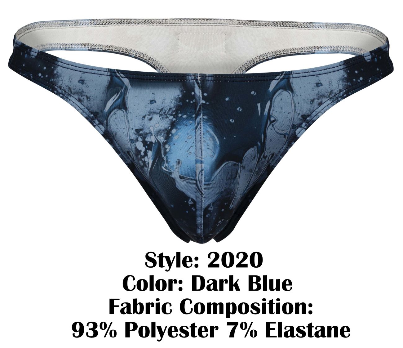 Tongs Galia 2020, couleur bleu foncé