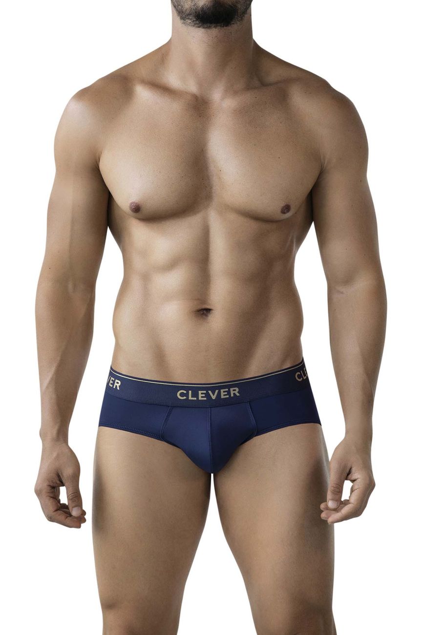 Slips Clever 2028 Valladolid, couleur bleu foncé