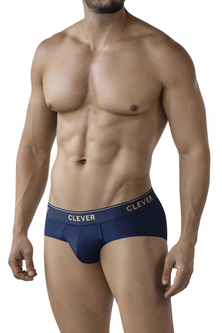 Slips Clever 2028 Valladolid, couleur bleu foncé