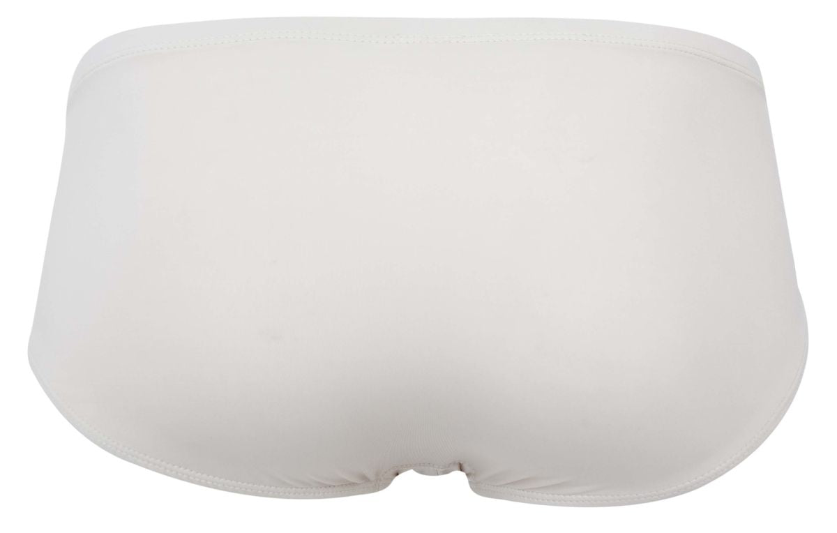 Beige clever 2043 mendoza briefs made of white cotton with a smooth seamless design for comfortable wear