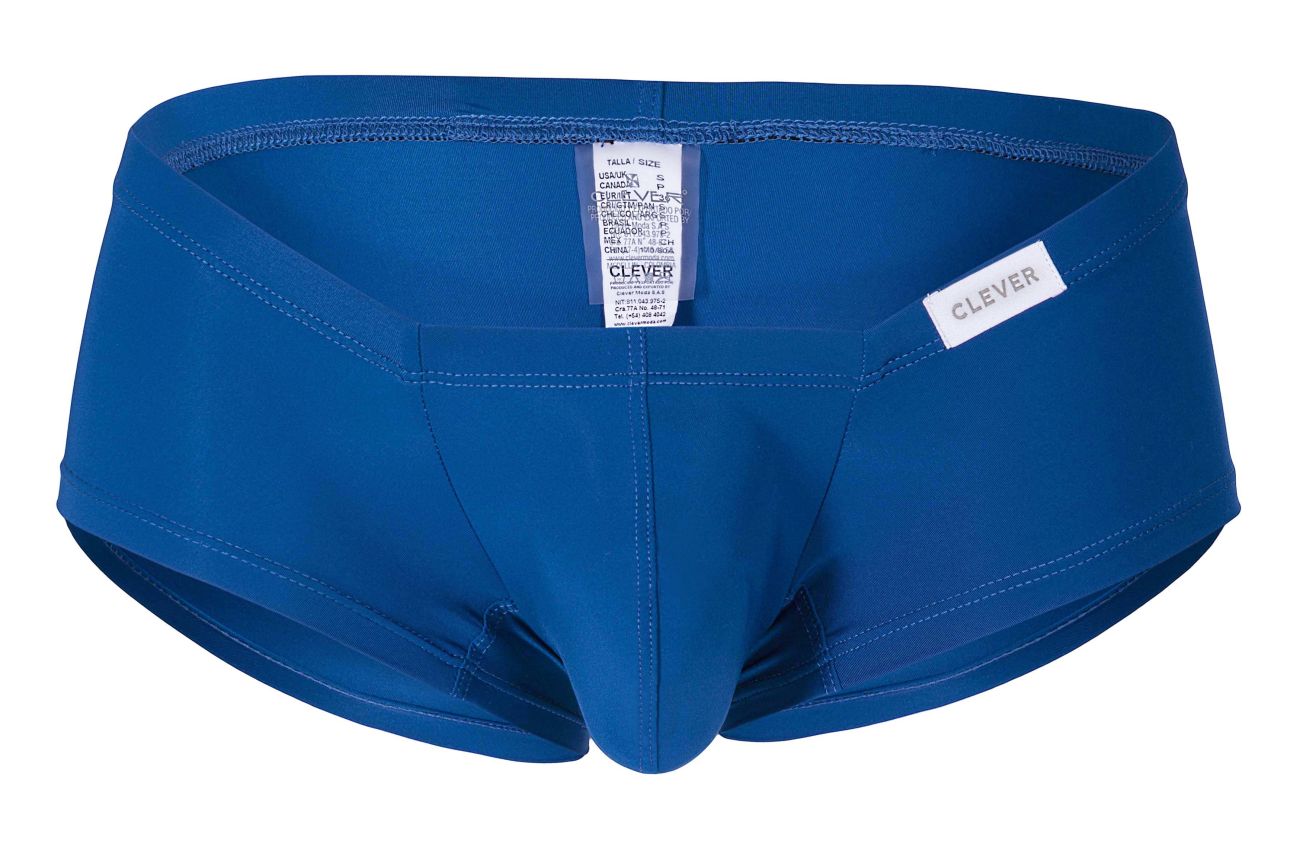 Clever 229931 Lot de 3 boxers latins australiens Couleur bleu pétrole-bleu foncé-gris