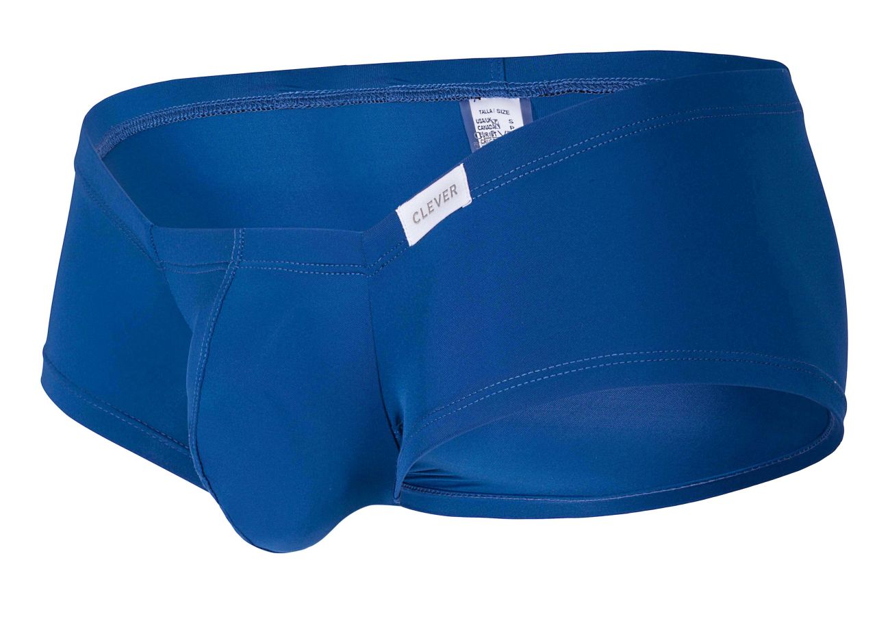 Clever 229931 Lot de 3 boxers latins australiens Couleur bleu pétrole-bleu foncé-gris