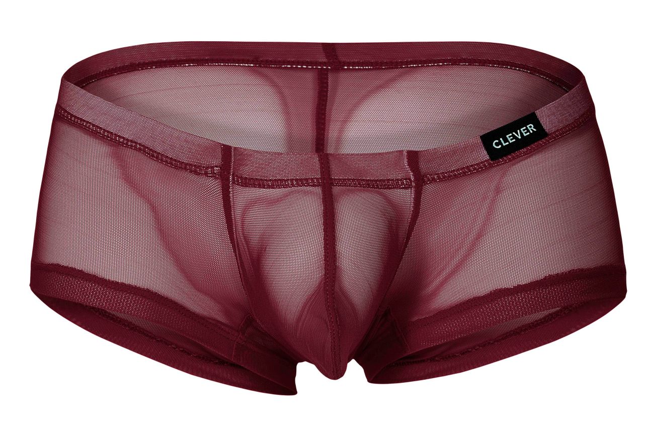 Clever 229937 3er-Pack Australian Latin Trunks Trunks Farbe Rot-Schwarz-Traube