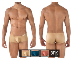 Clever 229941 Lot de 3 boxers latins australiens Couleur bleu-ocre-or