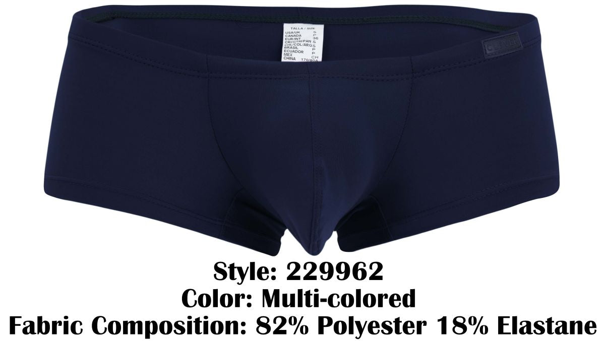 Clever 229962 3PK Australian Latin Trunks Color Multi-colored