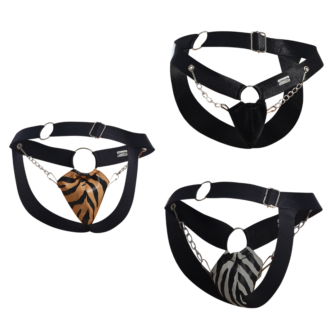 Dngeon Chain Jockstrap - Animal-