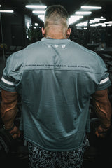 Maillot à col en V Jed North Warrior pour homme - Gris