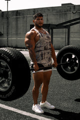 Jed North Herren Graphic Muscle Stringer – Rugged Outlaw