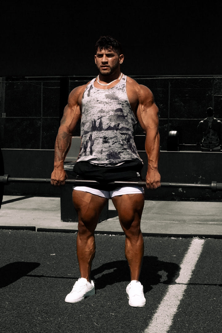 Jed North Herren Graphic Muscle Stringer – Rugged Outlaw