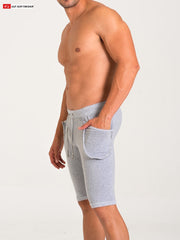 Go Softwear 4954 Herren California Bliss Yoga-Short - Heather Grey