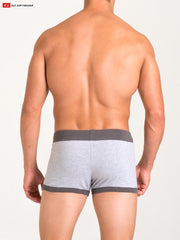 Go Softwear 4943 Men's California Bliss Row Short - Heather Grey