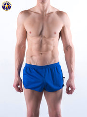AMERICAN JOCK 8316 Men's Ultra Running Short - Royal Blue