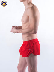 AMERICAN JOCK 8316 Men's Ultra Running Short - Red