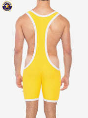 AMERICAN JOCK 8406 Herren Sport-Freestyle-Singlet - Goldgelb