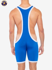AMERICAN JOCK 8406 Men's Sports Freestyle Singlet - Royal Blue